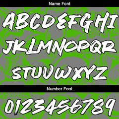 Benutzerdefinierter Sweatshirt-Hoodie für Mann, Frau, Mädchen, Junge. Drucken Sie Ihr Logo, Ihren Namen und Ihre Nummer Grün&Grau