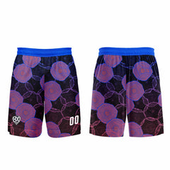 Benutzerdefinierte Blau Lila Gradient Trikots für Männer Frauen Personalisierte Fußball Uniformen für Erwachsene und Kind