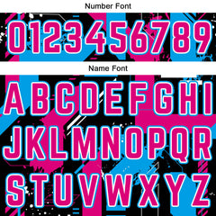 Benutzerdefinierter Rosa Hellblau Basketball Jersey Uniform Anzug gedruckt Ihr Logo Name Nummer