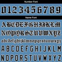 Benutzerdefinierte Verlauf Varsity-Jacke. Letterman-Jacke Hellblau