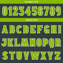 Benutzerdefinierter Grün Schwarz Basketball Jersey Uniform Anzug gedruckt Ihr Logo Name Nummer