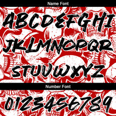 Benutzerdefinierter Sweatshirt-Hoodie für Mann, Frau, Mädchen, Junge. Drucken Sie Ihr Logo, Ihren Namen und Ihre Nummer Rot&Weiß