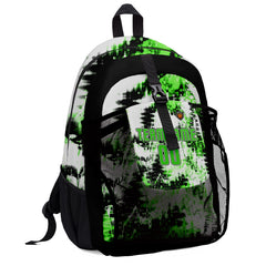 Anpassen Grün Weiß Sport Rucksäcke Mit Personalisiert Namen, Zahlen und Logos