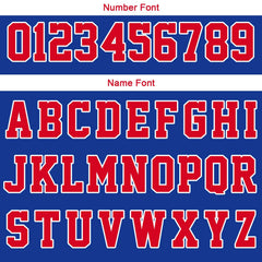 Benutzerdefinierte Royal Rot Weiß Reversible Basketball Jersey Personalisierte Print Name Nummer Logo