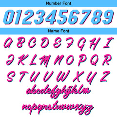 Benutzerdefinierte Weiß Rosa Hellblau Kurzarm-Kapuzenpullover für Männer Frauen Hemden mit Kapuzen gedruckt Name Logo