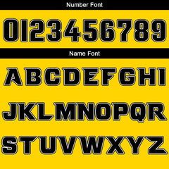 Benutzerdefinierte Gelb Kurzarm-Kapuzenpullover für Männer Frauen Hemden mit Kapuzen gedruckt Name Logo