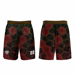 Benutzerdefinierte Schwarz Rot Gradient Trikots für Männer Frauen Personalisierte Fußball Uniformen für Erwachsene und Kind