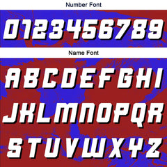 Benutzerdefinierte Rot Royal Reversible Basketball Jersey Personalisierte Print Name Nummer Logo