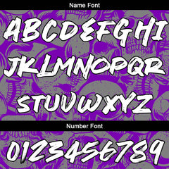 Benutzerdefinierter Sweatshirt-Hoodie für Mann, Frau, Mädchen, Junge. Drucken Sie Ihr Logo, Ihren Namen und Ihre Nummer Lila&Grau