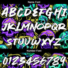 Benutzerdefinierter Sweatshirt-Hoodie für Mann, Frau, Mädchen, Junge. Drucken Sie Ihr Logo, Ihren Namen und Ihre Nummer Yellow&Purple