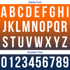 Benutzerdefinierte Orange Marine Fußball Polo-Shirts Fügen Sie Ihr Einzigartiges hinzu Logo/Name/Nummer