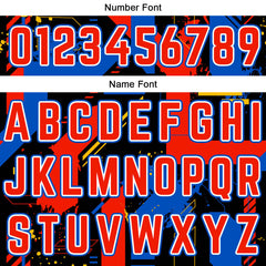 Benutzerdefinierte Rot Königlich Kurzarm-Kapuzenpullover für Männer Frauen Hemden mit Kapuzen gedruckt Name Logo