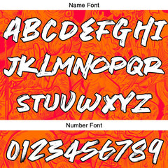 Benutzerdefinierter Sweatshirt-Hoodie für Mann, Frau, Mädchen, Junge. Drucken Sie Ihr Logo, Ihren Namen und Ihre Nummer Marine & Orange