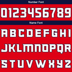 Kundenspezifisches Basketball Fußball Schießen langes T-Shirt für Erwachsene und Kinder Marine&Rot