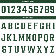 Benutzerdefinierter Weiß Grün Basketball Jersey Uniform Anzug gedruckt Ihr Logo Name Nummer