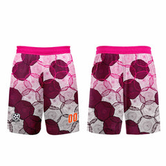 Benutzerdefinierte Dunkel Lila Rosa Trikots für Männer Frauen Personalisierte Fußball Uniformen für Erwachsene und Kind