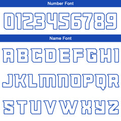 Benutzerdefinierte Weiß Blau Reversible Basketball Jersey Personalisierte Print Name Nummer Logo