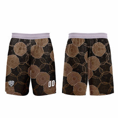 Benutzerdefinierte Schwarz Braun Trikots für Männer Frauen Personalisierte Fußball Uniformen für Erwachsene und Kind