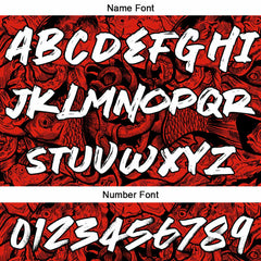 Benutzerdefinierter Sweatshirt-Hoodie für Mann, Frau, Mädchen, Junge. Drucken Sie Ihr Logo, Ihren Namen und Ihre Nummer Rot