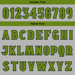 Benutzerdefinierter Grün Grau Basketball Jersey Uniform Anzug gedruckt Ihr Logo Name Nummer