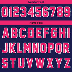 Benutzerdefinierte Marine Rosa Kurzarm-Kapuzenpullover für Männer Frauen Hemden mit Kapuzen gedruckt Name Logo