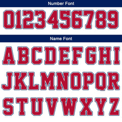 Benutzerdefinierte Weiß Rot Marine Reversible Basketball Jersey Personalisierte Print Name Nummer Logo