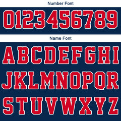 Benutzerdefinierte Marine Rot Weiß Reversible Basketball Jersey Personalisierte Print Name Nummer Logo