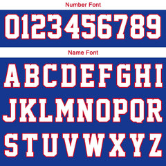 Benutzerdefinierte Royal Weiß Reversible Basketball Jersey Personalisierte Print Name Nummer Logo