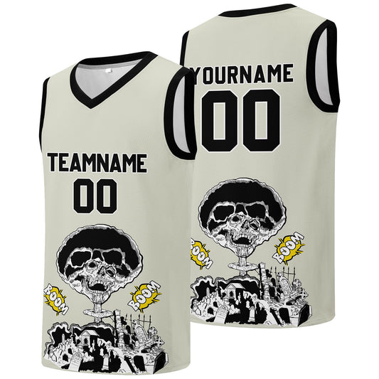 Individuelle Basketball-Jersey für Männer und Frauen. Gestickter und gedruckter Name, Nummer und Logo