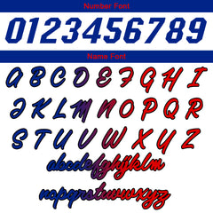 Benutzerdefinierte Weiß Rot Königlich Kurzarm-Kapuzenpullover für Männer Frauen Hemden mit Kapuzen gedruckt Name Logo