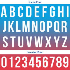 Benutzerdefinierte Blau Rot Fußball Polo-Shirts Fügen Sie Ihr Einzigartiges hinzu Logo/Name/Nummer