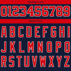 Benutzerdefinierter Marine Rot Hoodie für Mann, Frau, Mädchen, Junge. Drucken Sie Ihr Logo, Ihren Namen und Ihre Nummer