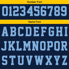 Benutzerdefinierte Marineblau Hellblau Gelb Reversible Basketball Jersey Personalisierte Print Name Nummer Logo