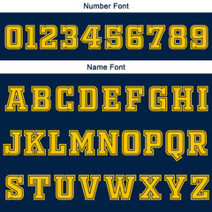 Benutzerdefinierte Marineblau Gelb Weiß Reversible Basketball Jersey Personalisierte Print Name Nummer Logo