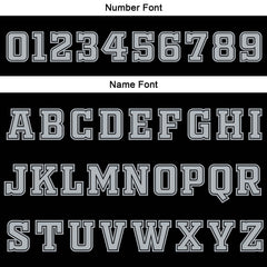 Benutzerdefinierte Schwarz Weiß Grau Reversible Basketball Jersey Personalisierte Print Name Nummer Logo