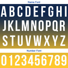 Benutzerdefinierte Marine Gelb Fußball Polo-Shirts Fügen Sie Ihr Einzigartiges hinzu Logo/Name/Nummer