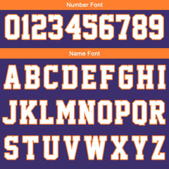 Benutzerdefinierte Lila Weiß Orange Reversible Basketball Jersey Personalisierte Print Name Nummer Logo