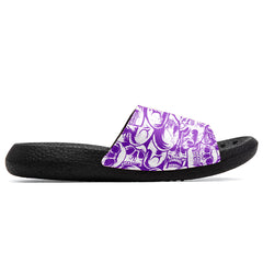 Kundenspezifische Basketball Hausschuhe mit zusätzlichen Mustern, Name Nummer Logo