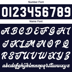 Benutzerdefinierte Verlauf Varsity-Jacke. Letterman-Jacke Marine