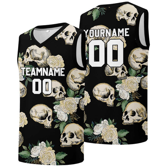 Individuelle Basketball-Jersey für Männer und Frauen. Gestickter und gedruckter Name, Nummer und Logo