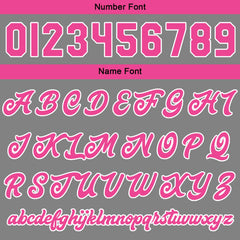 Benutzerdefinierte Rosa Varsity-Jacke. Letterman-Jacke für Männer, Frauen und Jugendliche