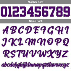 Benutzerdefinierte Varsity-Jacke. Letterman-Jacke für Männer, Frauen und Jugendliche Weiß Lila