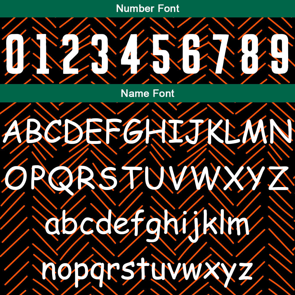 Benutzerdefinierte Reversible Basketball Jersey Personalisierte Print Name Nummer Logo Chevron-Schwarz&Orange
