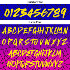 Benutzerdefinierte Reversible Basketball Jersey Personalisierte Print Name Nummer Logo Flaw-Royal&Rose Pink