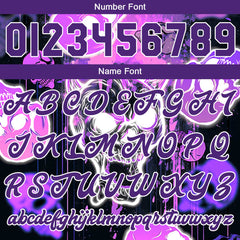 Benutzerdefinierte Lila Varsity-Jacke. Letterman-Jacke für Männer, Frauen und Jugendliche