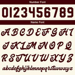 Maßgeschneiderte Creme Weiß Rot Letterman Varsity Jacket Individuelle Stickerei Druck nach Ihrem Wunsch