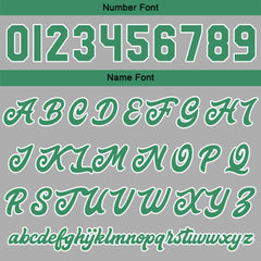 Benutzerdefinierte Grün Varsity-Jacke. Letterman-Jacke für Männer, Frauen und Jugendliche