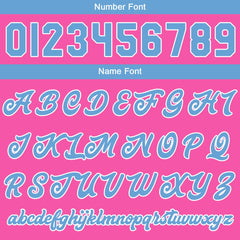 Benutzerdefinierte Verlauf Varsity-Jacke. Letterman-Jacke Pink