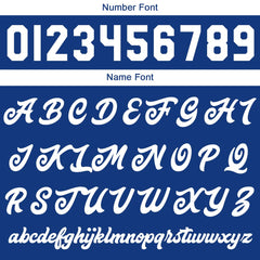 Maßgeschneiderte Weiß Blau Letterman Varsity Jacket Individuelle Stickerei Druck nach Ihrem Wunsch