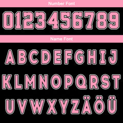Benutzerdefinierte Schwarz Rosa Reversible Basketball Jersey Personalisierte Drucken Name Nummer Logo